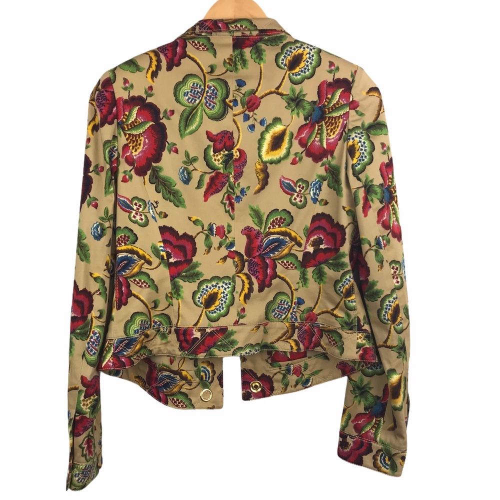 Eccoci Floral Print Jacket Lined - Picture 5 of 6